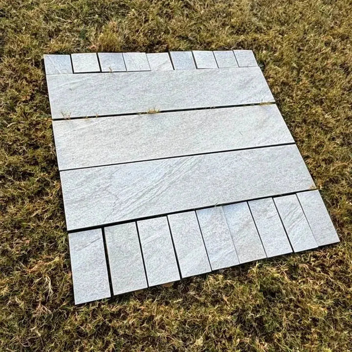 county light grey porcelain edging plank 900