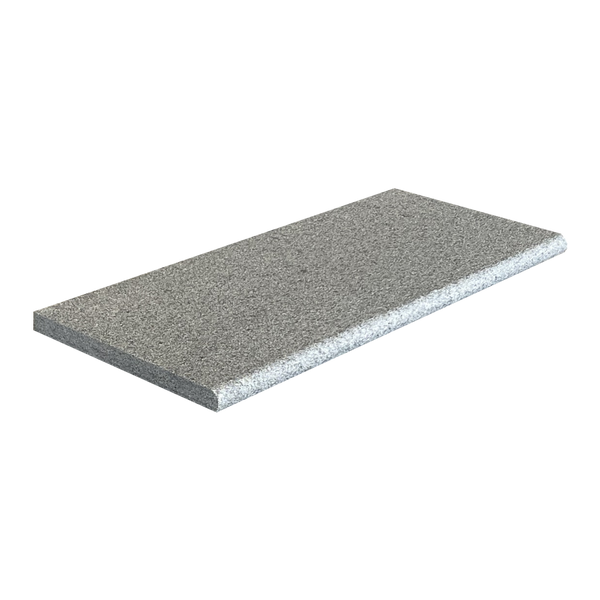 granite bullnose steps blue grey