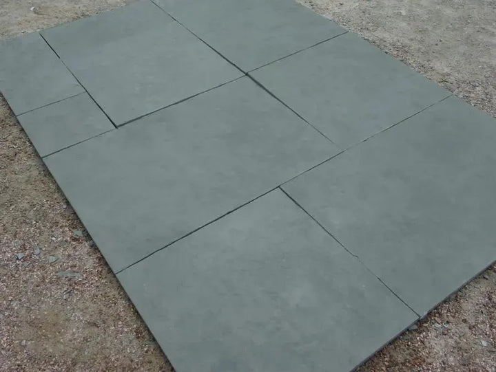 Kota blue limestone paving