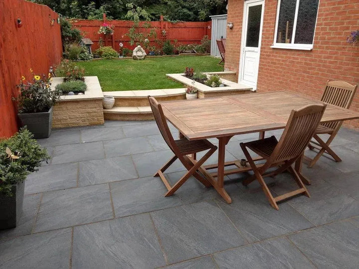 porcelain paving slabs anthracite 600 x 600